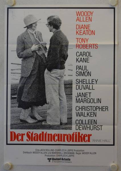 Der Stadtneurotiker originales deutsches Filmplakat